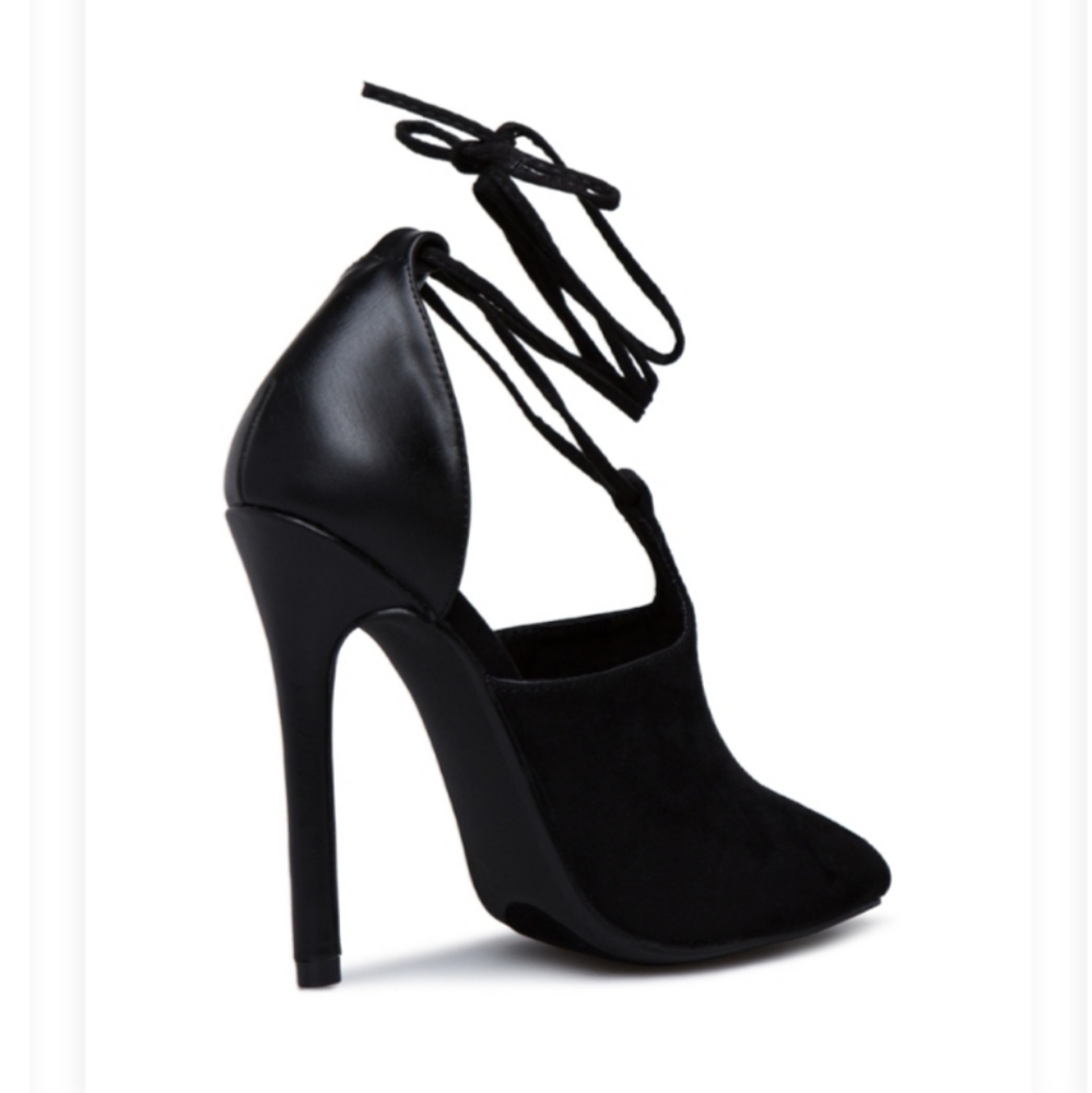 Gorgeous DATE NIGHT 🍷Strap Ankle Bootie/Pump 👠👢 - Picture 3 of 4